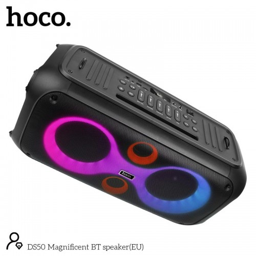 Акустика HOCO Magnificent BT speaker DS50 |BT5.3, USB/AUX/TF, 50W, 7h|