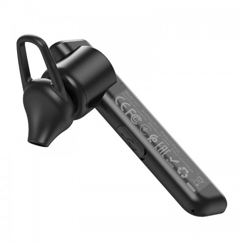 Блютуз-гарнітура HOCO Gorgeous business BT headset E61 |BT5.1, 6h, L/R Ears| white