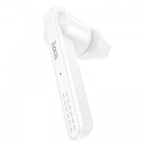 Блютуз-гарнітура HOCO Gorgeous business BT headset E61 |BT5.1, 6h, L/R Ears| white