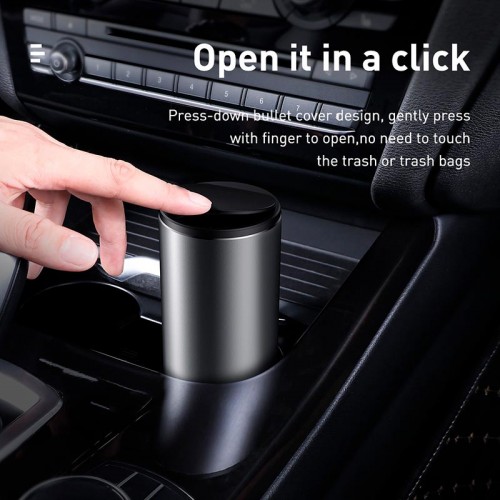 Мусорное ведро для автомобиля Baseus Vehicle-mounted Trash Can (Trash Bag 1 roll/30) |500mL|