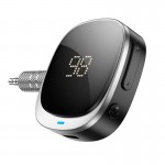 Аудіоадаптер універсальний HOCO Travel car AUX BT receiver E80 |BT5.3, AUX| black