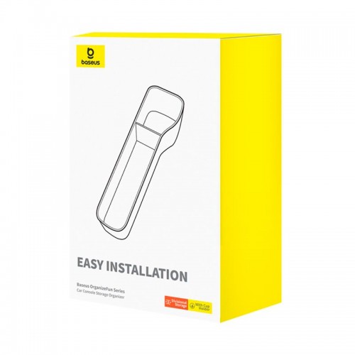 Органайзер в авто Baseus OrganizeFun Series Car Console Storage Organizer brown