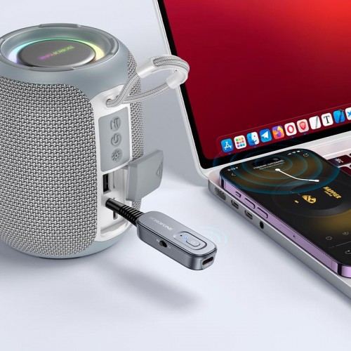 Bluetooth FM трансмиттер Borofone Clear way AUX BT audio receiver/transmitter BC51