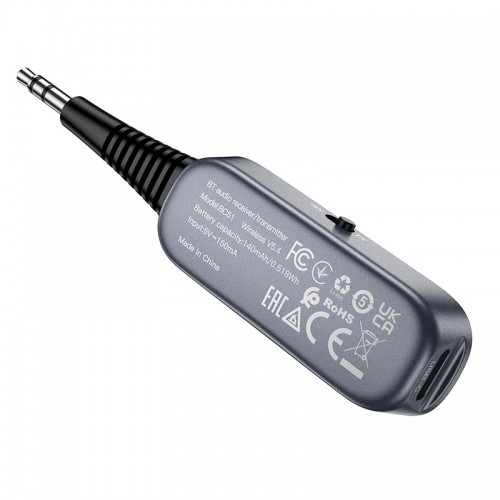 Bluetooth FM трансмиттер Borofone Clear way AUX BT audio receiver/transmitter BC51