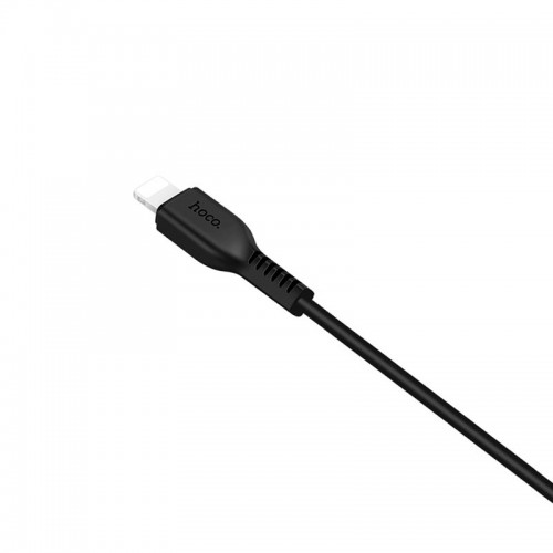 Кабель Hoco lightning X13 |1m, 2.4A| white
