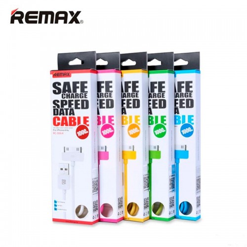 Кабель 30pin REMAX Light |1M| pink