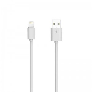 Кабель Lightning Ldnio SY-03 |1m, 2.1A| white
