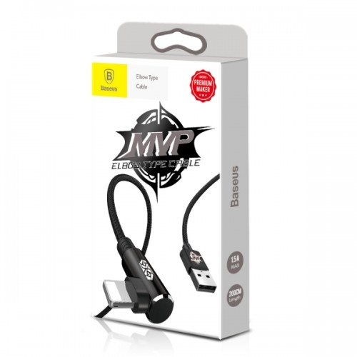 Кабель Lightning BASEUS MVP Elbow |2A, 1M|