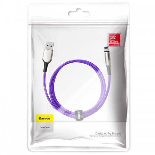 Кабель Baseus Lightning Zinc Magnetic (Charging) |1m, 2A| purple