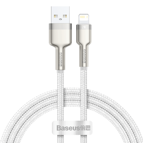 Кабель BASEUS Lightning Cafule Series Metal Data Cable |1M, 2.4A| (CALJK-A05)