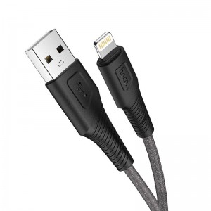 Кабель Hoco Lightning Airy silicone charging data cable X58 |1m, 2.4A| white