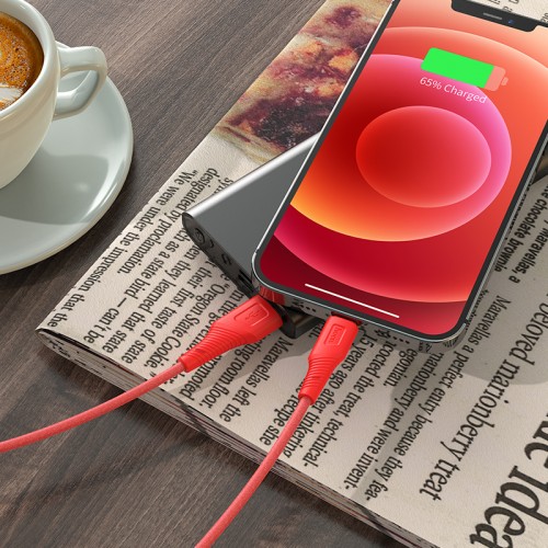 Кабель HOCO Lightning Airy silicone charging data cable X58 |1m, 2.4A|