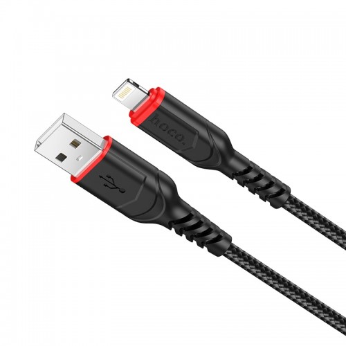 Кабель Hoco Lightning Victory charging data cable X59 |1m, 2.4A| blue