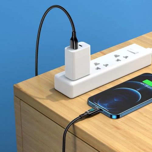 Кабель HOCO Lightning Extreme charging data cable S51 |1.2m, 2.4A|