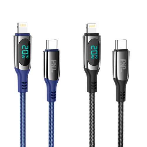 Кабель HOCO Type-C to Lightning Extreme PD charging data cable S51 |1.2m, 20W|