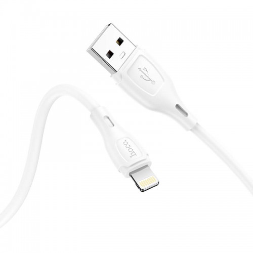 Кабель HOCO Lightning Ultimate silicone charging data cable X61 |1m, 2.4A|