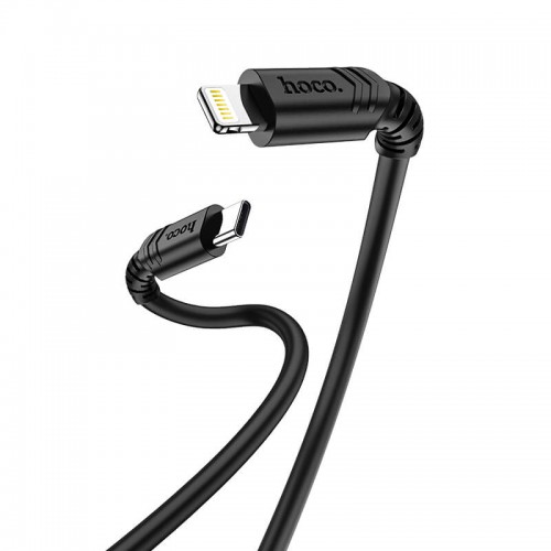 Кабель Hoco Type-C to Lightning Fortune PD fast charging data cable X62 |1m, 3A, 20W| white