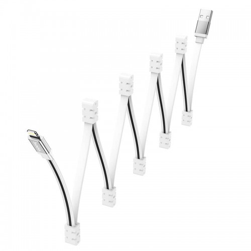 Кабель HOCO Lightning Magnetic absorption charging data cable U103 |1m, 2.4A|