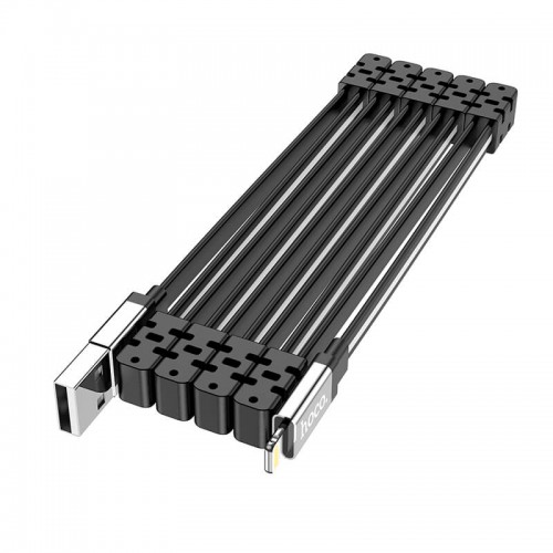 Кабель HOCO Lightning Magnetic absorption charging data cable U103 |1m, 2.4A|