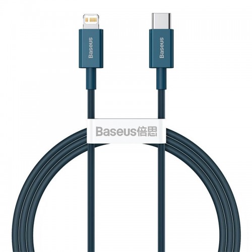 Кабель BASEUS Type-C to Lightning Superior Series Fast Charging Data Cable |1m, 20W| (CATLYS-A03) black