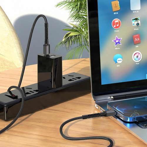 Кабель HOCO Type-C to Lightning Especial PD charging data cable X71 |1m, 3A|