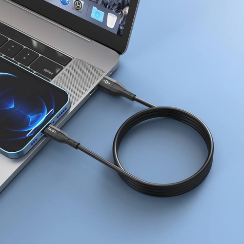 Кабель HOCO Lightning Creator silicone charging data cable X72 |1m, 2.4A|