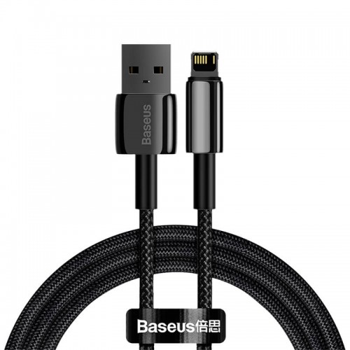 Кабель BASEUS Lightning Tungsten Gold Fast Charging |1.2m, 2.4A| (CALWJ-01)