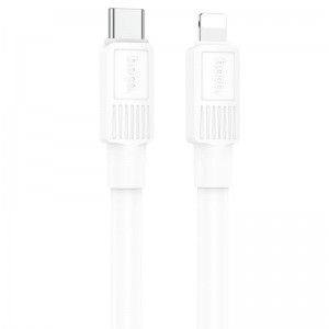 Кабель Hoco Type-C to Lightning Solid PD charging data cable X84 |1M, 20W| white