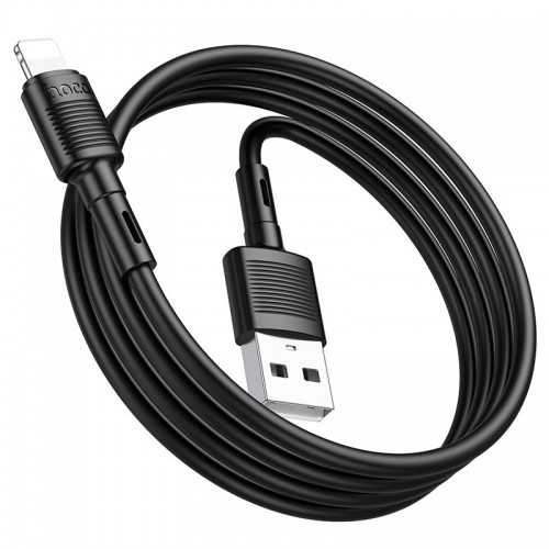 Кабель HOCO Lightning Victory charging data cable X83 |1m, 2.4A|