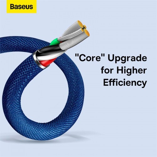 Кабель Baseus Lightning Crystal Shine Series |1.2M, 2.4A| (CAJY000001) black