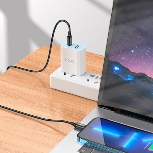 Кабель HOCO Type-C to Lightning Radiance charging data cable X91 |3M, 20W|