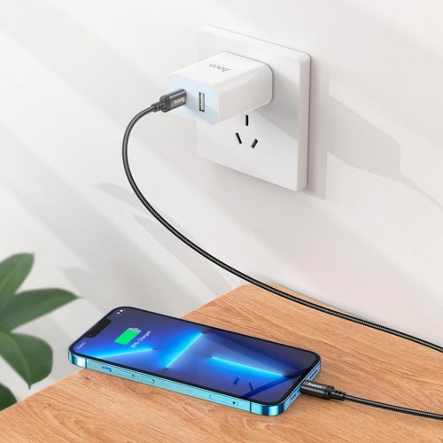 Кабель HOCO Type-C to Lightning Radiance charging data cable X91 |3M, 20W|