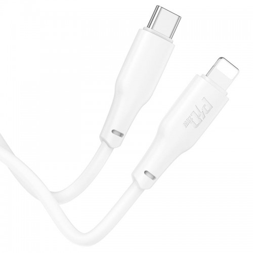 Кабель Hoco Type-C to Lightning Force fast charging data cable X93 |2m, 20W| white