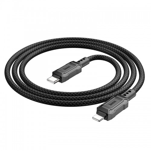 Кабель Hoco Type-C to Ligtning Leader PD charging data cable X94 |1m, 20W| black