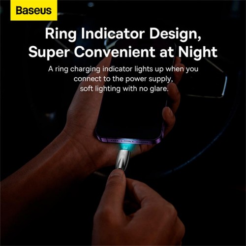 Кабель Baseus Type-C to Lightning Glimmer Series Fast Charging Data Cable |1m, 20W|