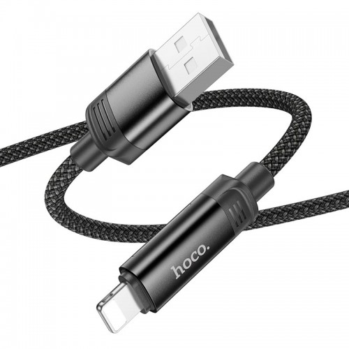 Кабель HOCO Lightning Lantern charging data cable U126 |1.2m, 2.4A|