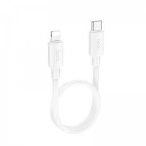 Кабель HOCO Lightning PD Hyper charging data cable X96 |0.25m, 2.4A/20W|