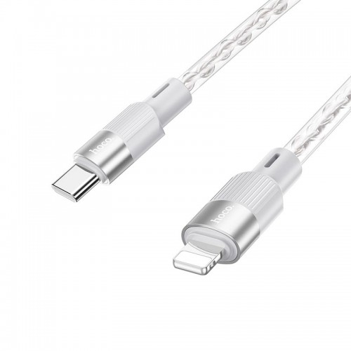 Кабель HOCO X99 Crystal junction PD silicone charging data cable |1m, 27W/3A|