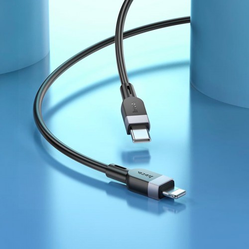 Кабель HOCO Type-C to Lightning Energy silicone charging data cable X109 |2m, 27W|