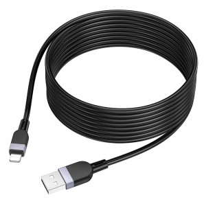 Кабель HOCO Lightning Energy silicone charging data cable X109 |3m, 2.4A|