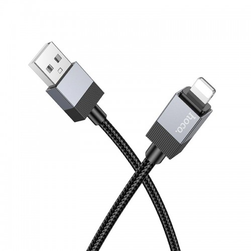 Кабель HOCO Lightning Honorific charging data cable X110 |1m, 2.4A|