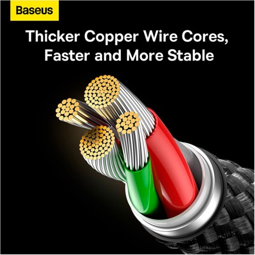 Кабель Baseus Lightning Glimmer Series Fast Charging Data Cable |2m, 2.4A|