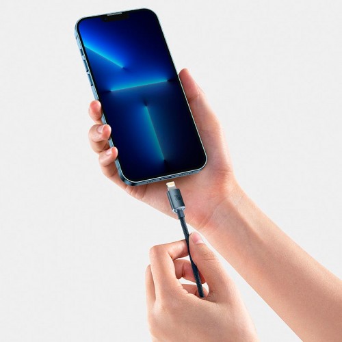 Кабель Baseus Type-C to Lightning Crystal Shine Series Fast Charging Data Cable |2m, 20W| black