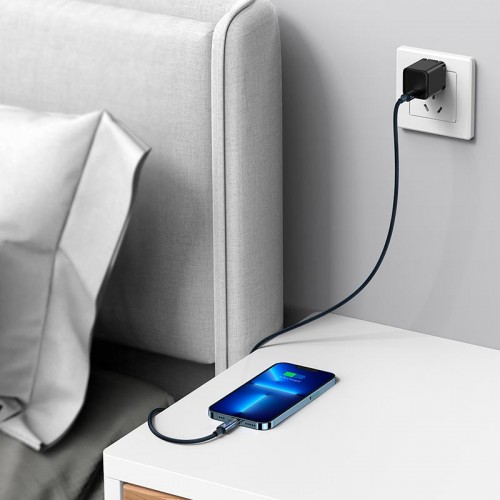 Кабель Baseus Type-C to Lightning Explorer Series Auto Power-Off Fast Charging Data Cable |1m, 20W|