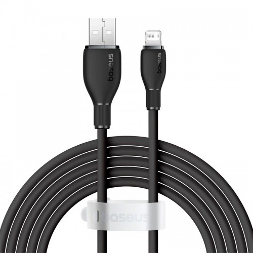 Кабель Baseus Lightning Pudding Series Fast Charging Cable |2.4A, 2m|