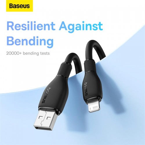 Кабель Baseus Lightning Pudding Series Fast Charging Cable |2.4A, 2m|