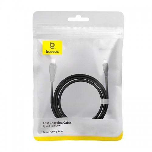 Кабель Baseus Type-C to Lightning Pudding Series Fast Charging Cable |20W, 1.2m| black