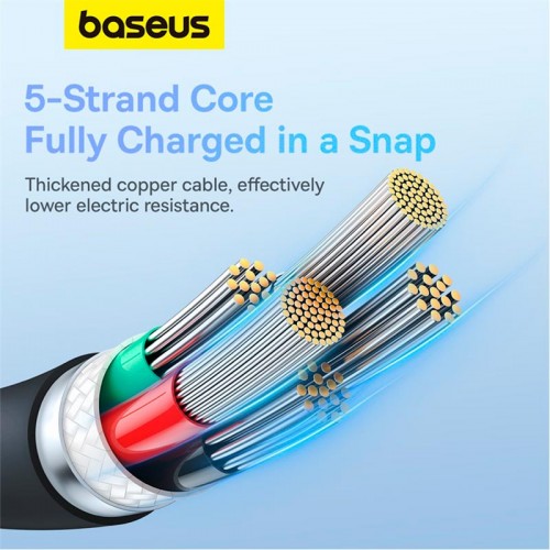 Кабель Baseus Type-C to Lightning Pudding Series Fast Charging Cable |20W, 1.2m| black