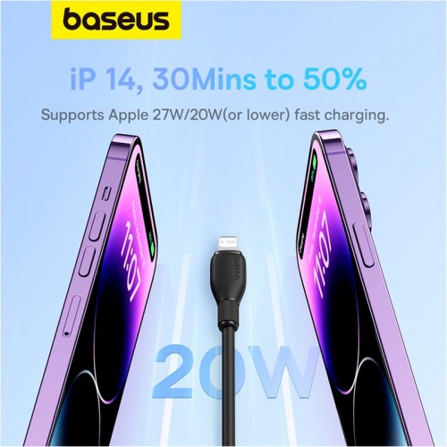 Кабель Baseus Type-C to Lightning Pudding Series Fast Charging Cable |20W, 2m|