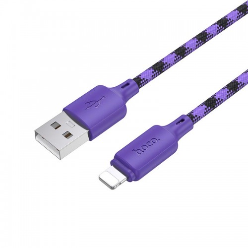 Кабель HOCO Lightning Meridian charging data cable X116 |1m, 2.4A|
